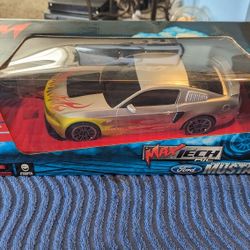 Super COOL Ford Mustang  W Flames Radio control  Car New In Box Make Offer