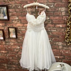 Vintage 1950’s White Dress
