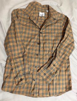 Boys Burberry button down shirt size 10y