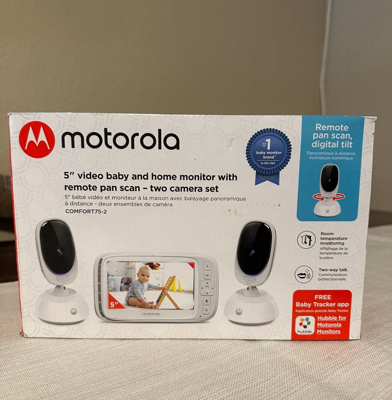 MOTOROLA Baby & Home Monitor- 2 cameras with Remote Span
