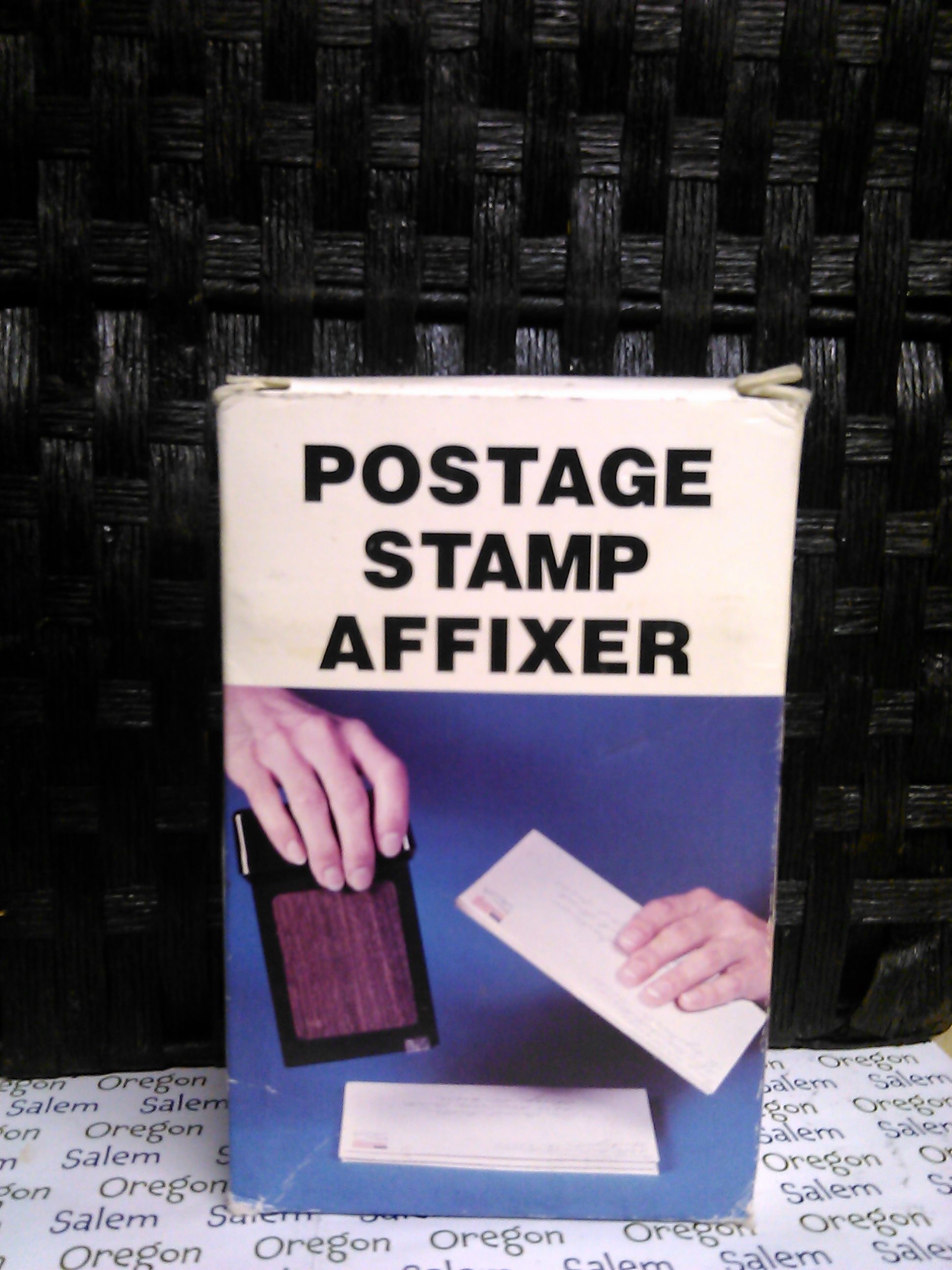 Vintage postage Stamp Affixer