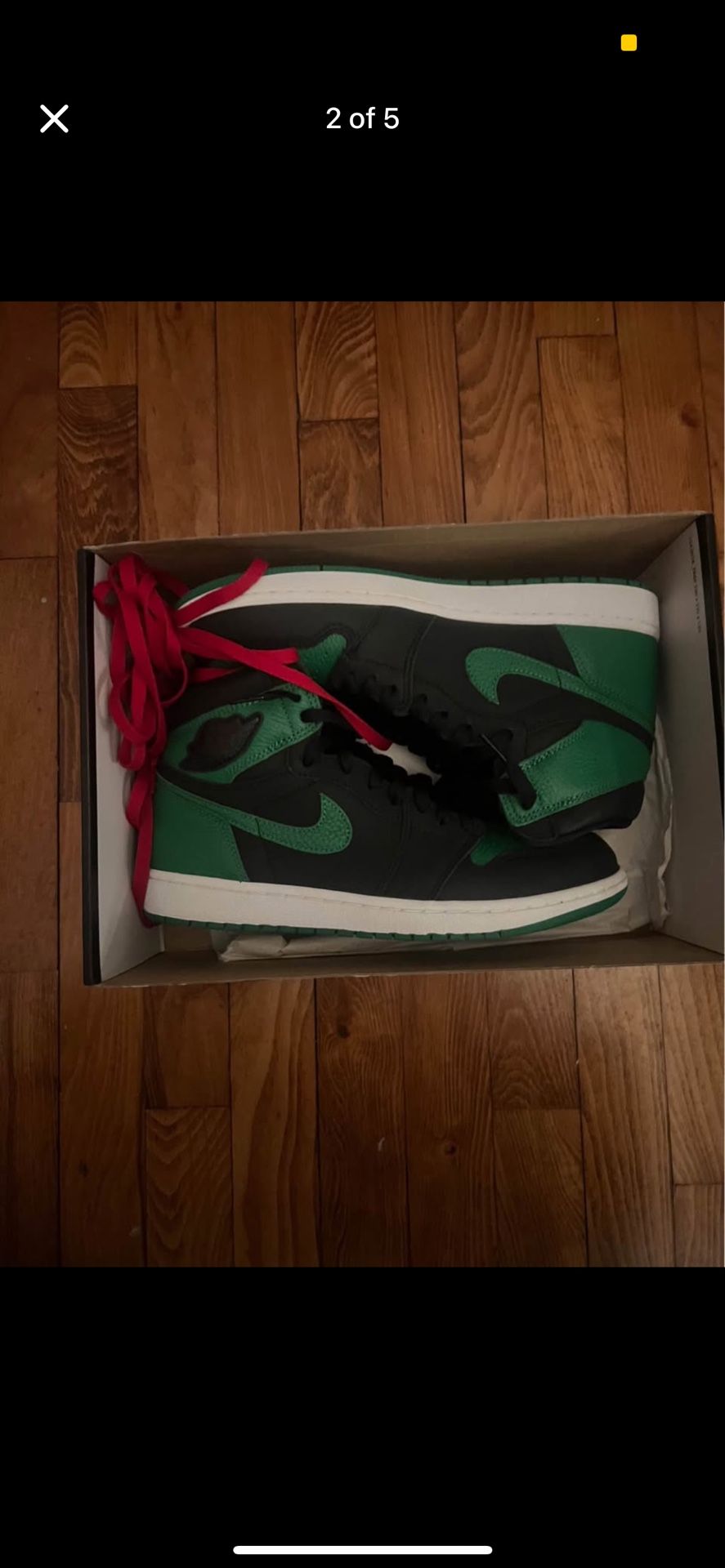 Jordan 1 pine green