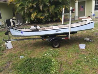 Gheenoe with trailer