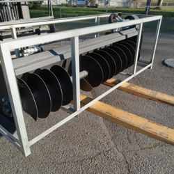 72" Skid Steer Hydraulic Backfiller Attachment. New!