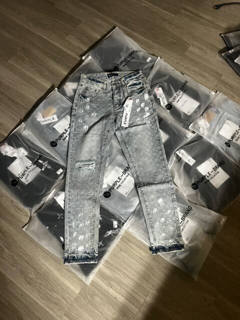 Purple Jeans Size 30
