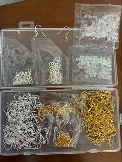 Earring replacement hooks for jewelry makers