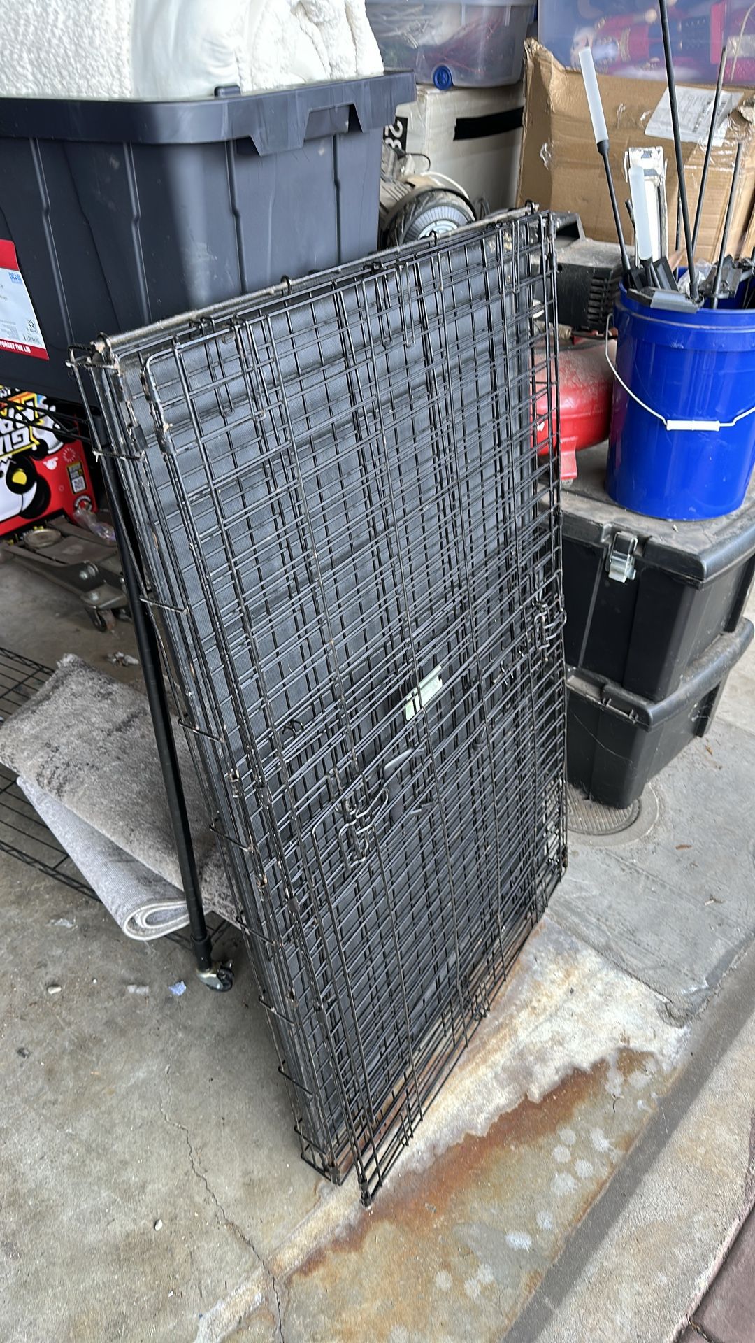 Large dog cage