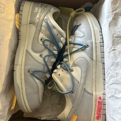 Nike dunk low off whites lot 5