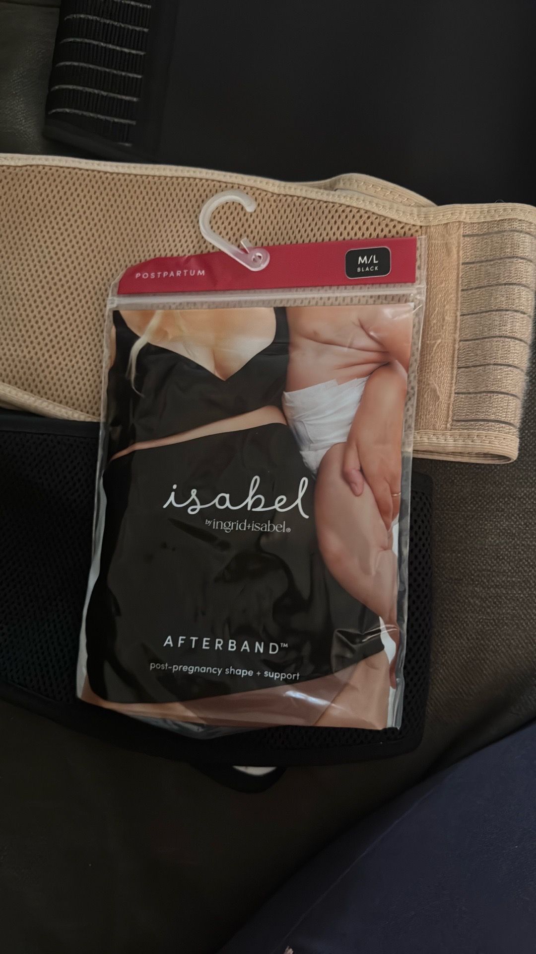 Isabel postpartum M/L black