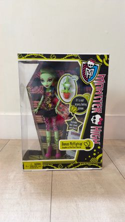 2011 Venus Mcflytrap Monster high Doll New in Box -damaged box