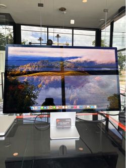 Apple Studio Display 27”with Standard Glass (Tilt Adjustable Stand) 90 Day warranty! We offer financing .