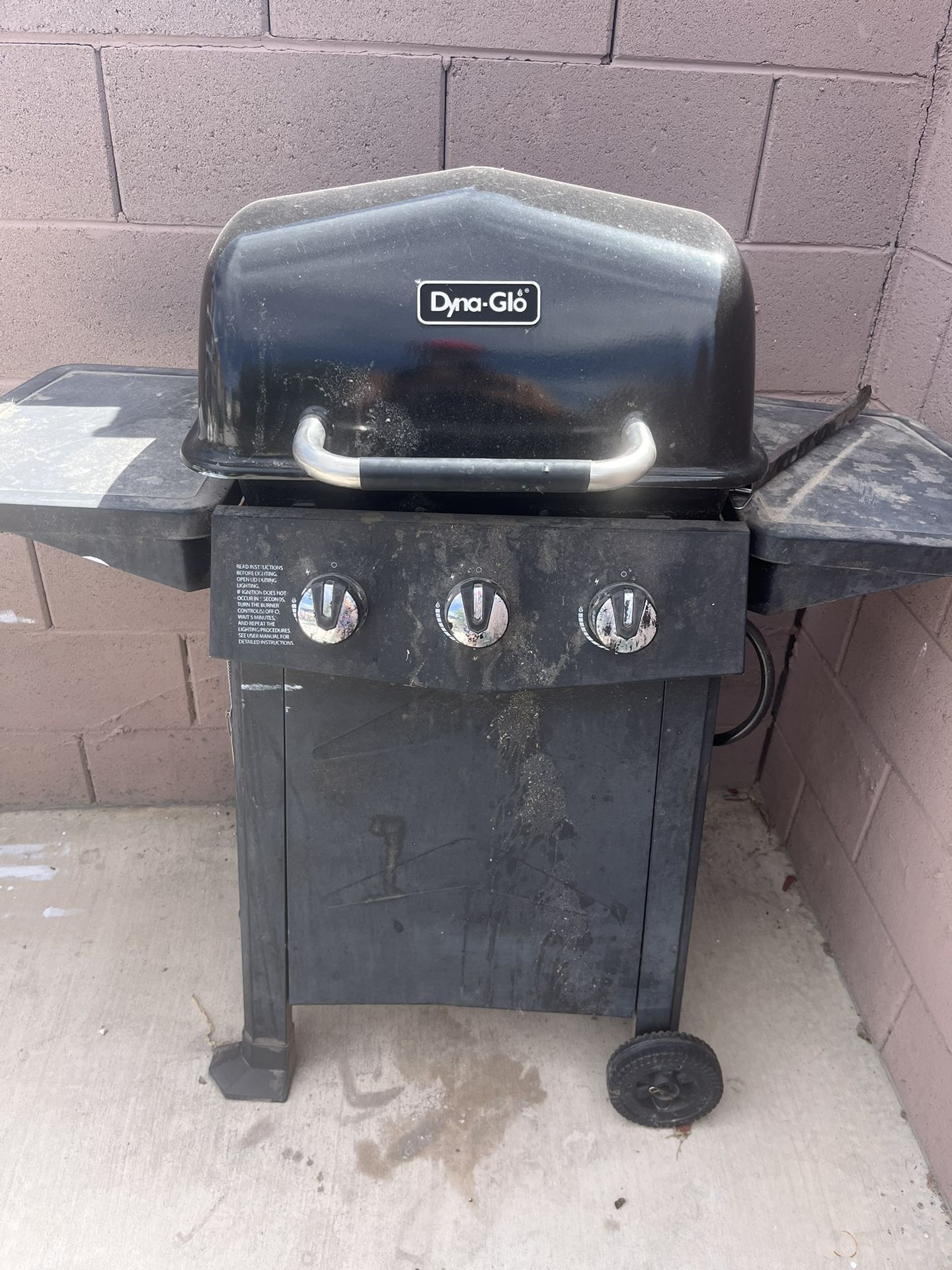 Dynaglo Bbq Grill 