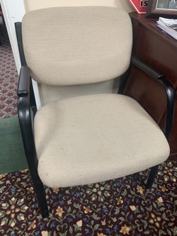 Beige reception Chair
