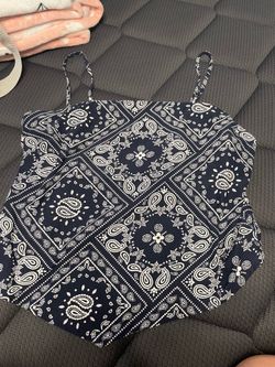 Bandana pattern shirt