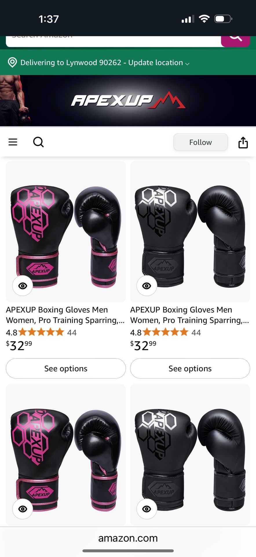 Ring Boxing Gloves New
