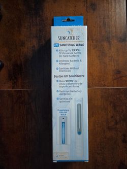 NEW SunCatcher UV Sanitizing Wand – Portable UV-C Surface Sanitizer