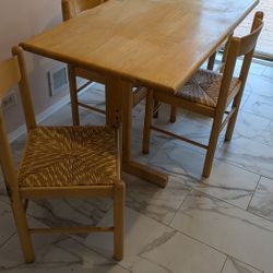 Wood Dining Set 
