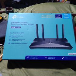 Ax1800 4-steam Dual-band Wifi6 Router