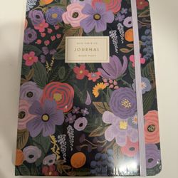 RIFLE PAPER CO. Journal with Pen In Violet Garden Party Sealed