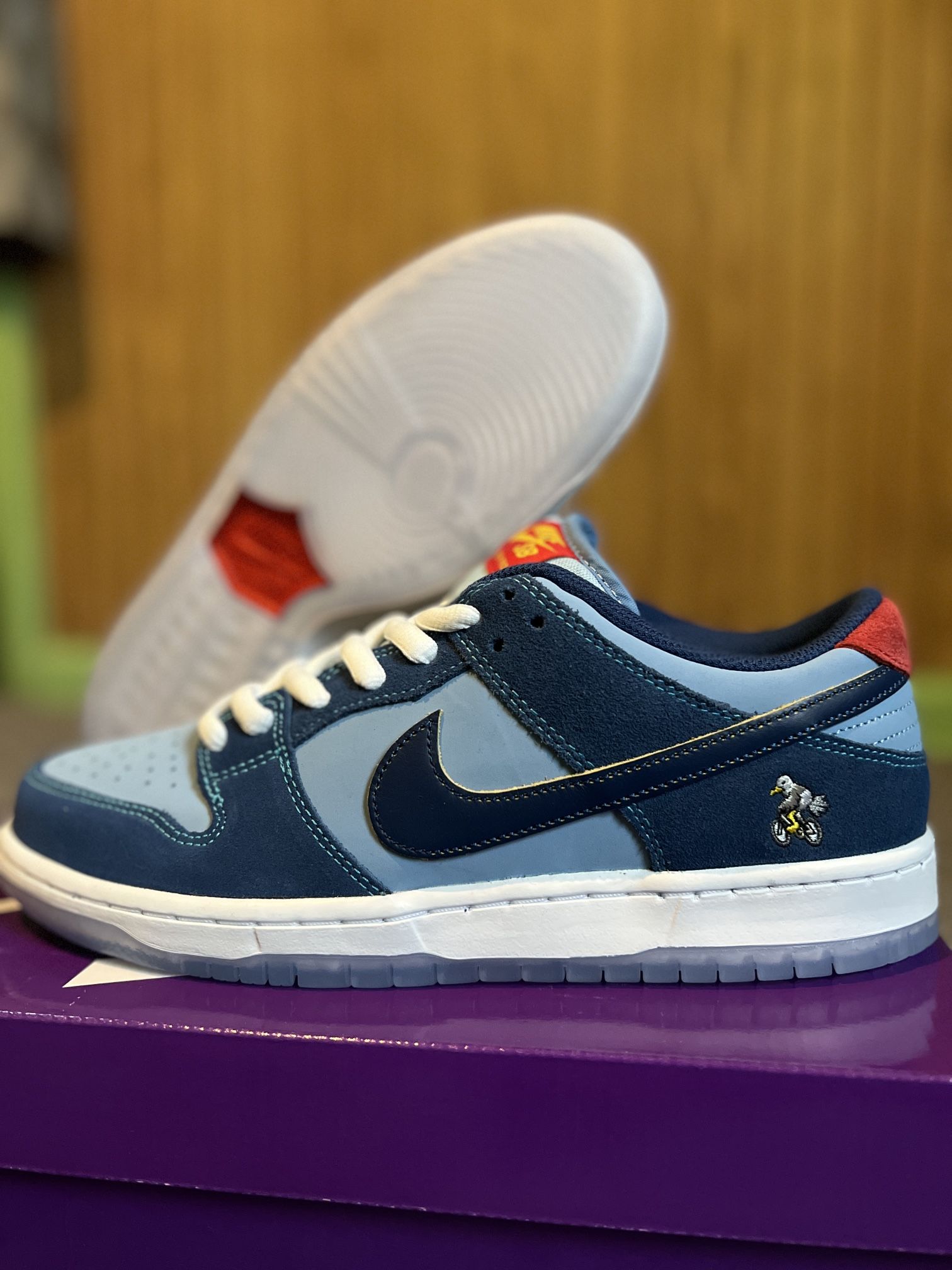 Nike Dunk Sb Why So Sad Ds With Box And Receipt From Nike Size 9-200 Size 13-240