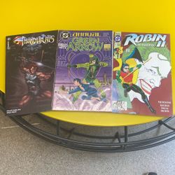 Comic books DC Thundercats Robin Green Arrow
