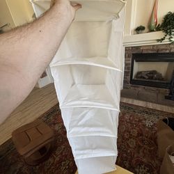 Canvas Organizer W/ Shoe Organizers 