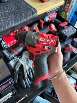 Milwaukee M12 FUEL 12V Lithium-Ion Brushless Cordless 1/2 in. Hammer Drill (Tool-Only)