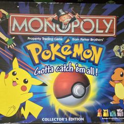 Pokemon Monopoly Vintage 1999