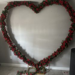 Rose -heart arch