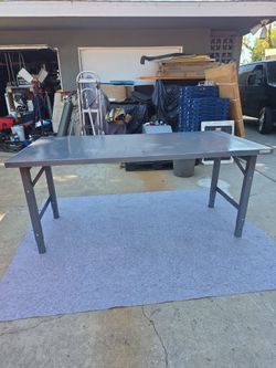 ULINE 72"METAL WORKBENCH