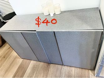 Glitter buffet cabinet sideboard
