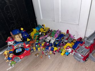 Paw patrol toy lot