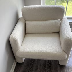 Boucle Accent Chair/ Couch 