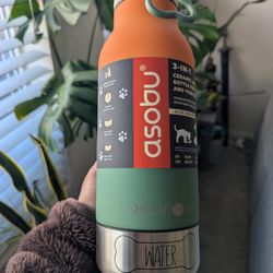Asobu 3 In 1 Doggy & Me Water Bottle 