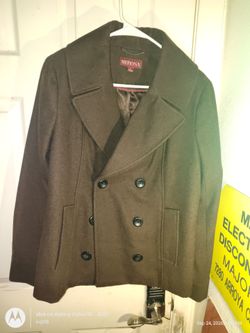 Merona Double-Breasted Wool Pea Coat