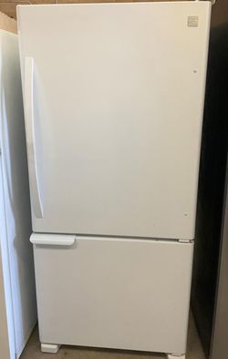Kenmore Bottom Freezer  White Refrigerator
