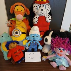 EASTER, STUFFED TOYS  - NEW -  GROUP C