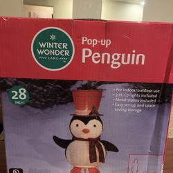 Penguin Christmas Decoration 
