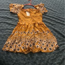 New Mustard Dress