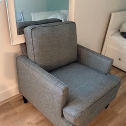 Grey Armchair