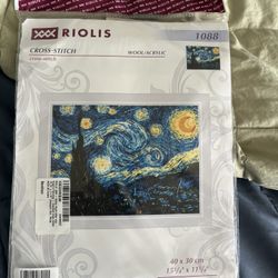 Cross-Stitch - Starry Night