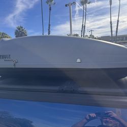 Thule Sidekick Rooftop Cargo Box W/ Locks And Keys