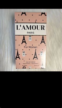 L’Amour Paris For Women Eau De Parfum 100ml 3.4oz EDP NEW SEALED