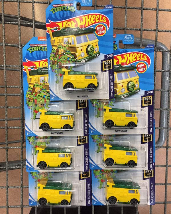 teenage mutant ninja turtles hotwheels
