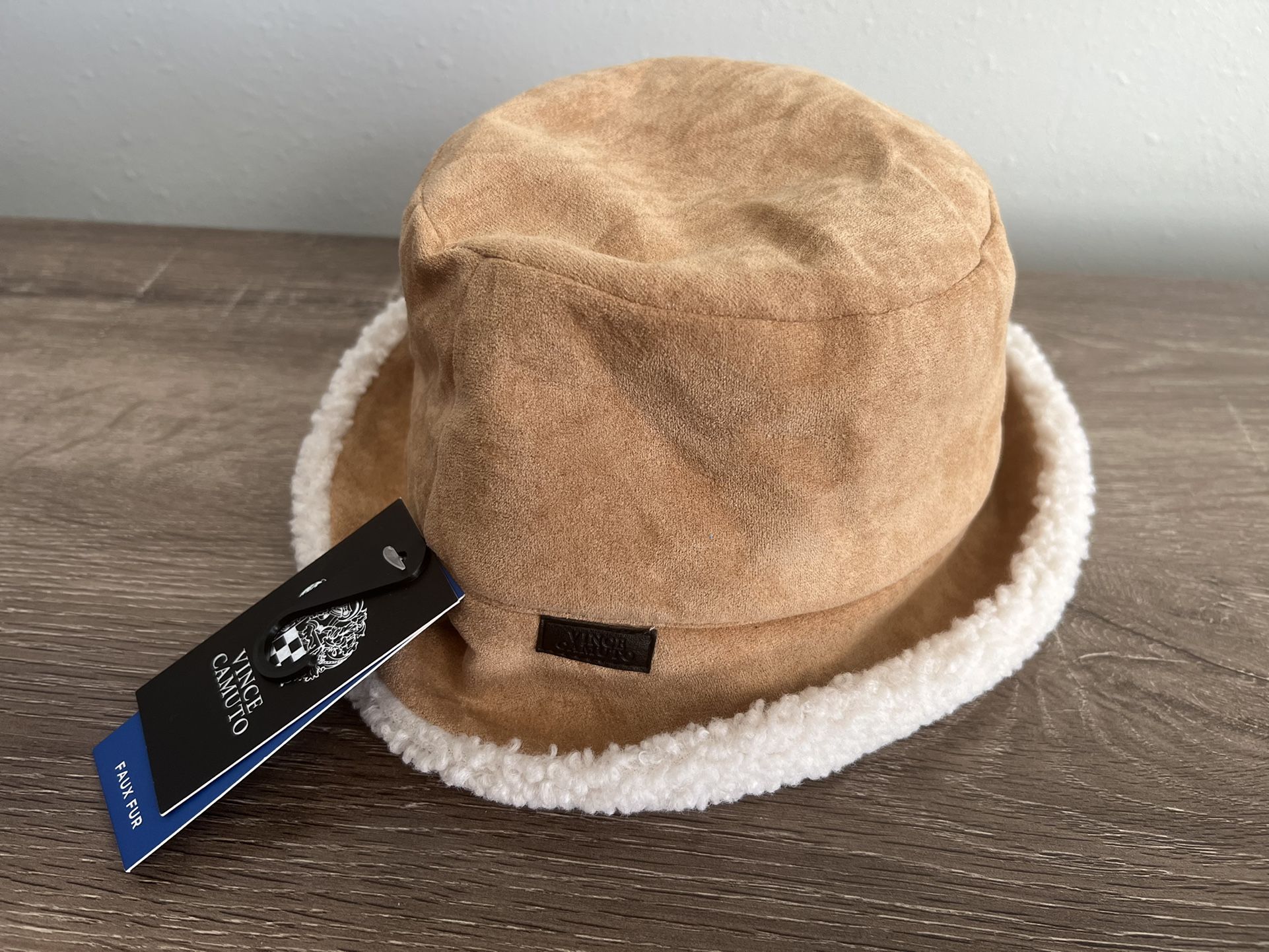Vince Camuto Faux Fur Bucket Hat