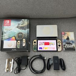 Nintendo Switch OLED Zelda Tears Of The Kingdom Edition