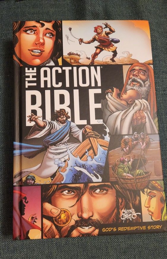 📘 The Action Bible Expanded Edition – Brand New!