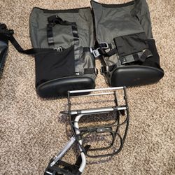 Thule Bike Rack And Saddle Bags 