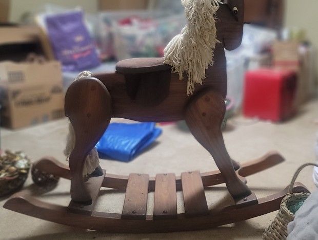 Wooden Rocking Horse
