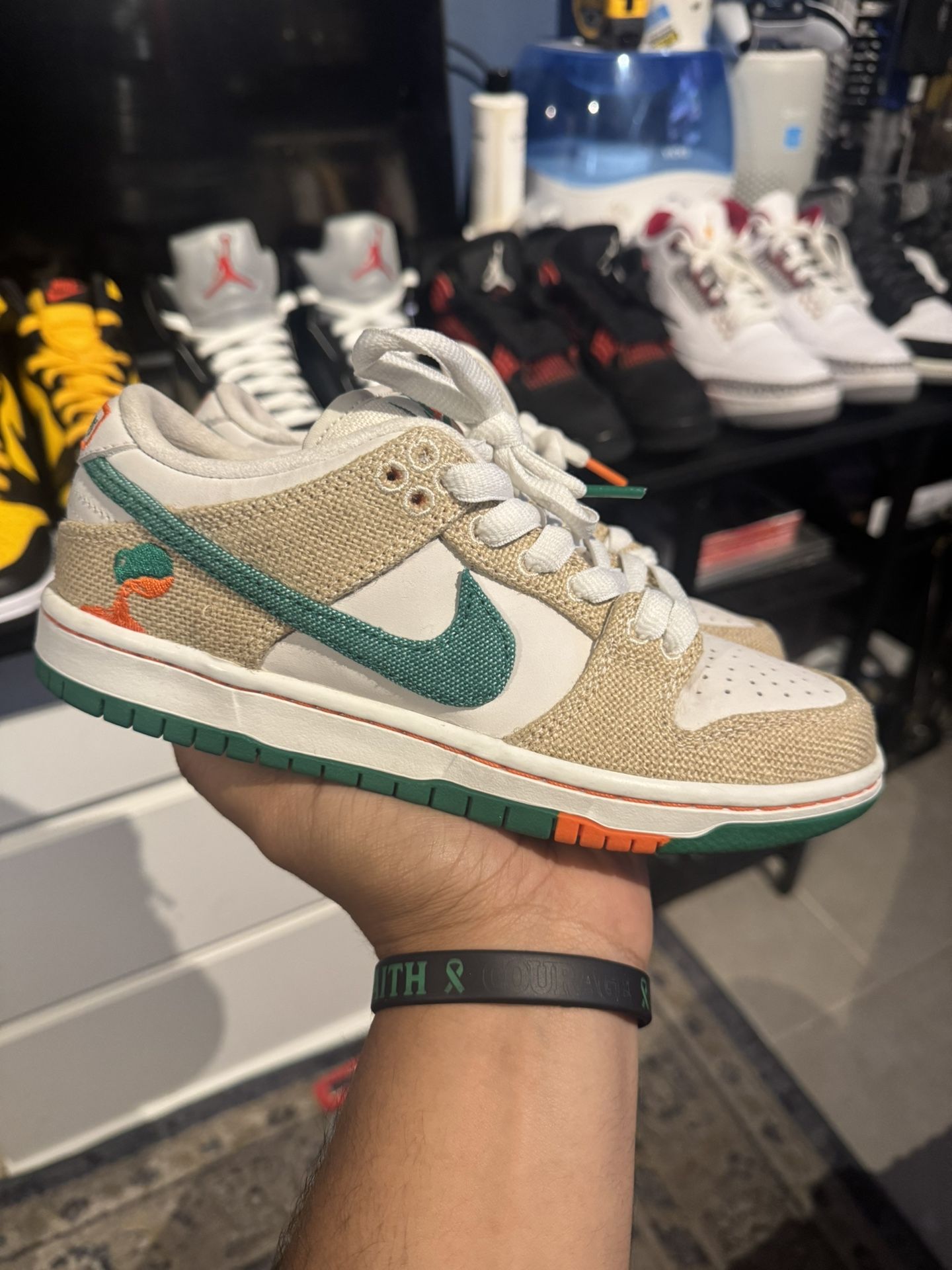 nike sb dunk jarritos size 4.5 worn 1x og all